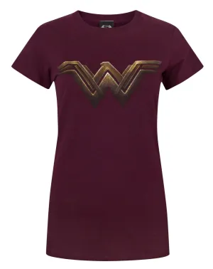 Batman VS Superman Wonder Woman Logo Women's T-Shirt
