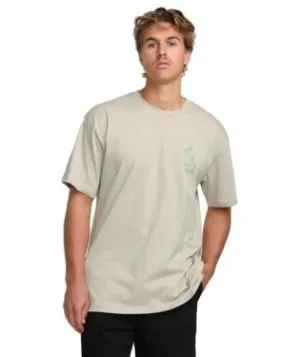 Billabong Mens Bleached Sand Jag Regular SS Tshirt