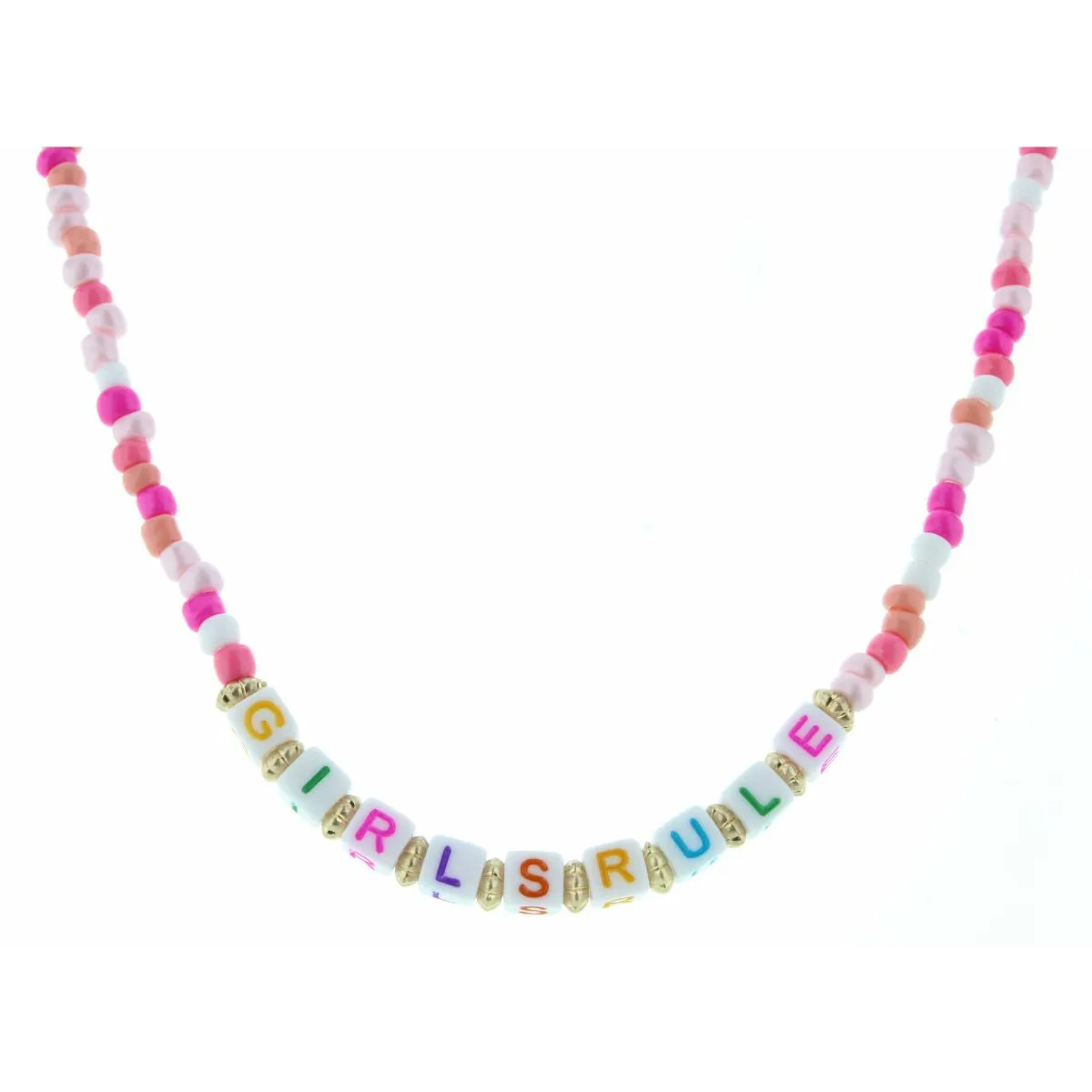 Block Lettered Necklaces