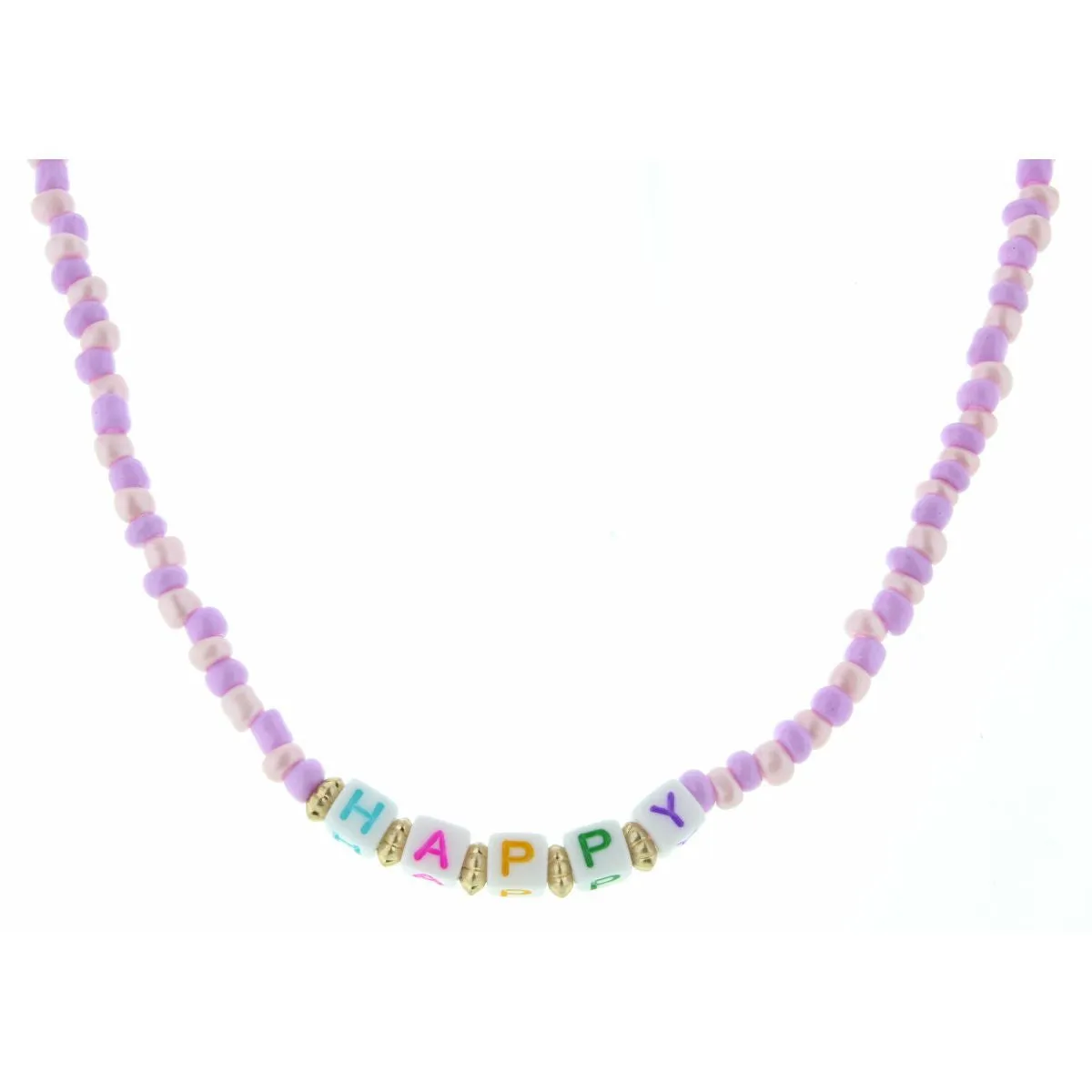 Block Lettered Necklaces
