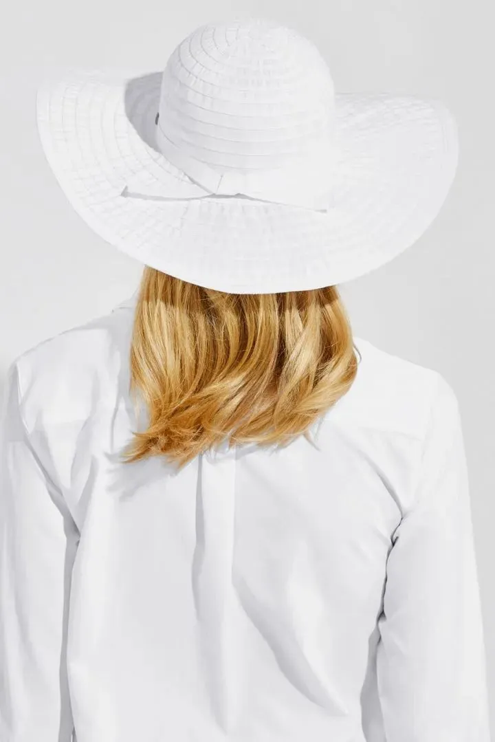 Coolibar | Emma Featherweight Ribbon Hat | Women's