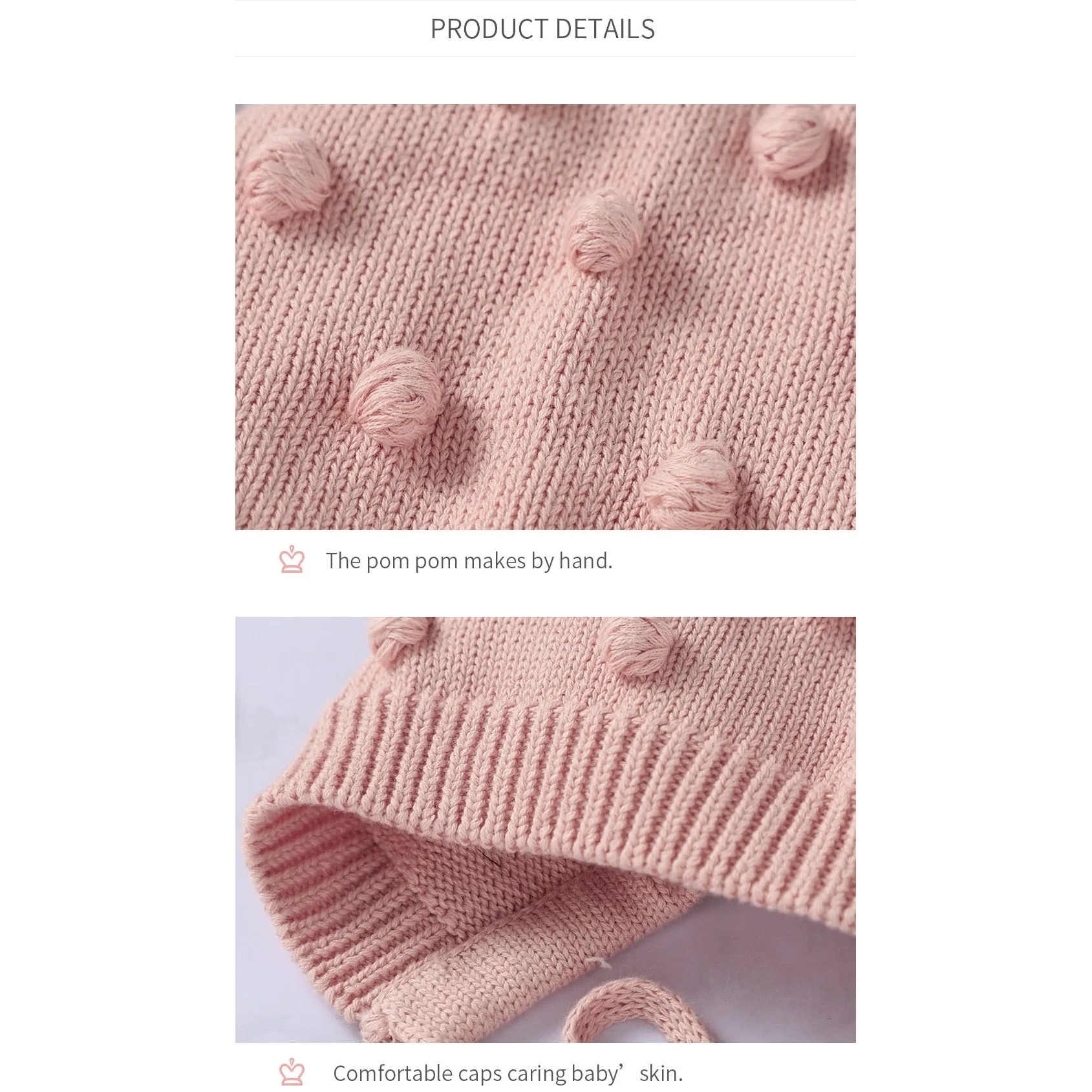 Crochet Dots Bonnet