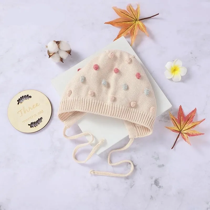 Crochet Dots Bonnet