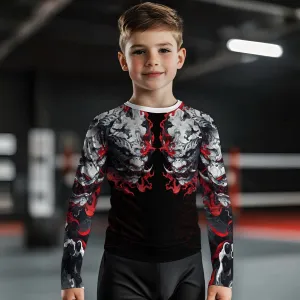 Hellstorm Demon Kids Rash Guard