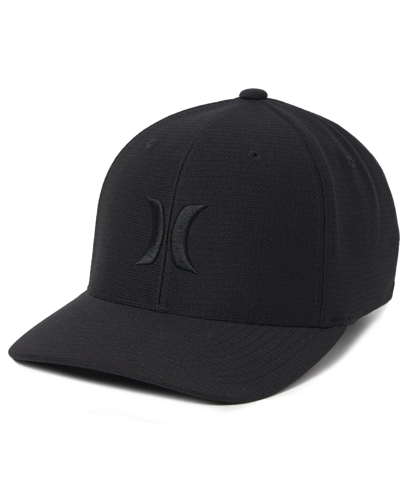 Hurley Mens Black H2O Dri Prismo Flexfit Hat