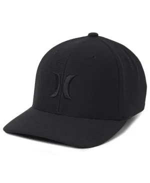 Hurley Mens Black H2O Dri Prismo Flexfit Hat