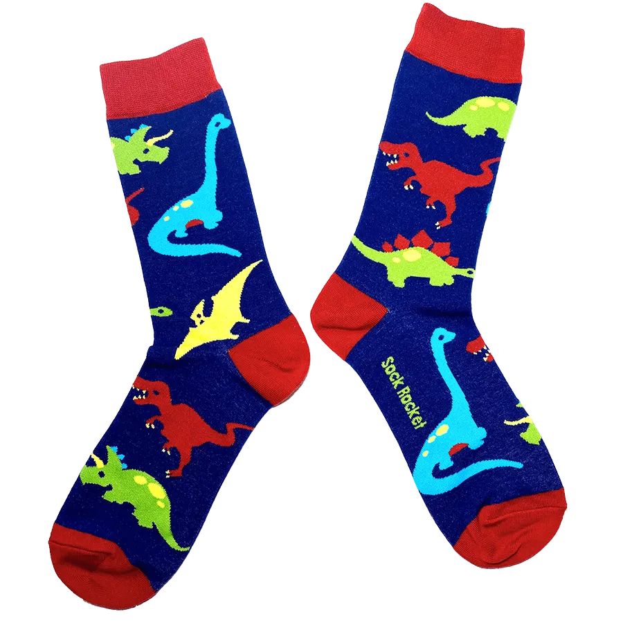 Kids Dinosaur Socks by Sock Rocket