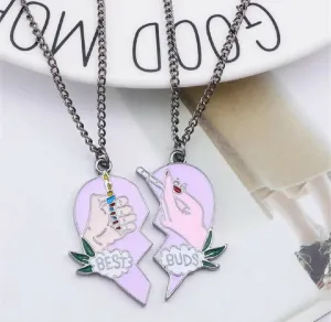 Lylysdreams Silver Plated Best Friend Necklaces