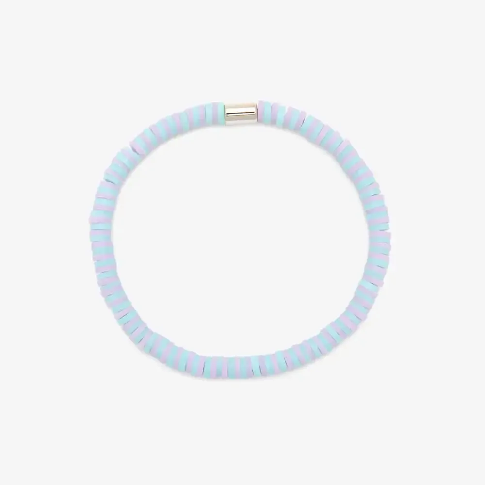 Pura Vida Seascape Vinyl Stretch Bracelet – Stretchy, Striped, and Stylish