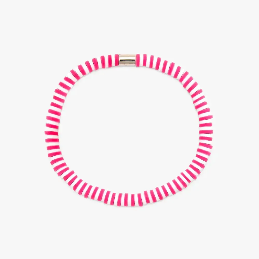 Pura Vida Seascape Vinyl Stretch Bracelet – Stretchy, Striped, and Stylish