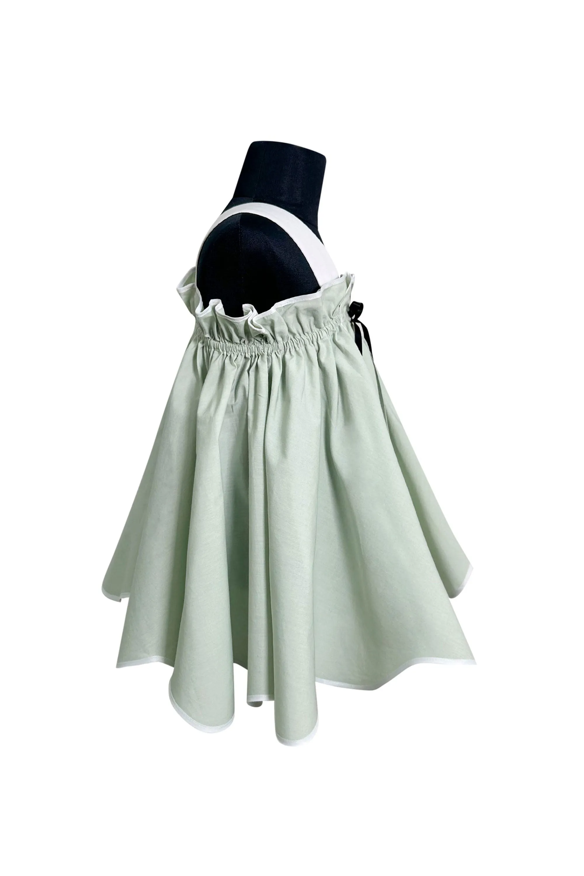 The Krysta Cotton Dress (Green)