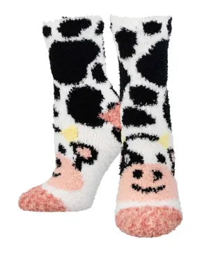 Women's SockSmith Moo Cow Socks – Cozy Up with Cow Cuteness